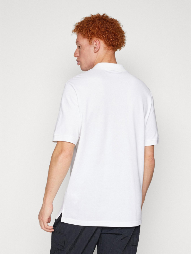 Polo à manches courte en piqué de coton club blanc homme - Nike