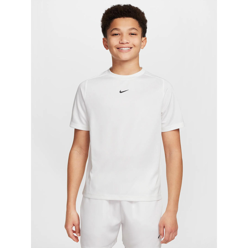 T-shirt de sport à manches courtes multi blanc garçon - Nike