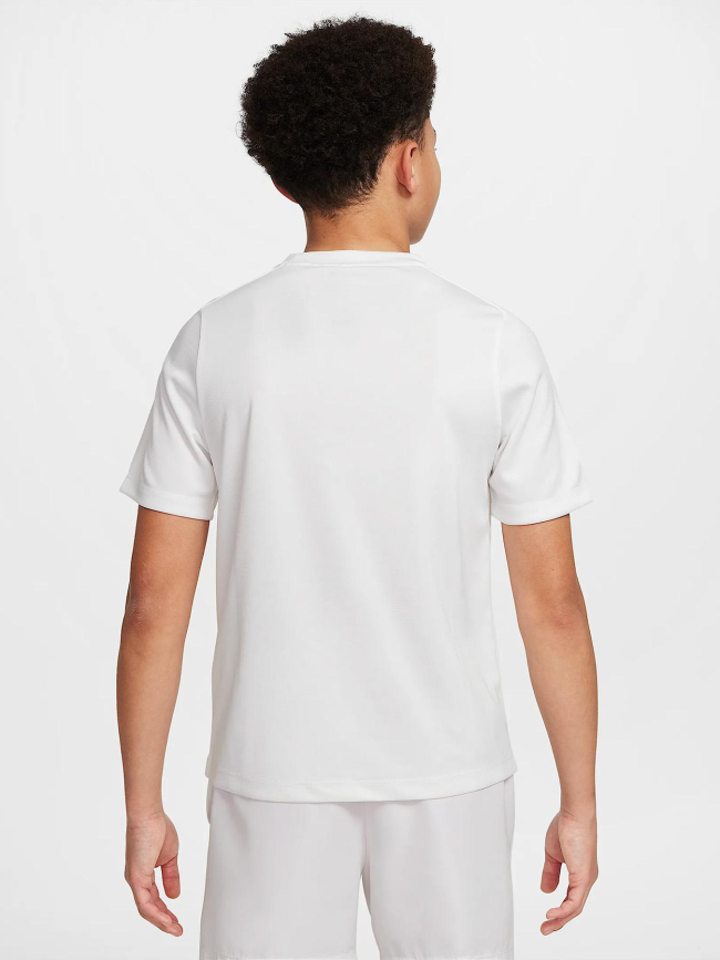 T-shirt de sport à manches courtes multi blanc garçon - Nike