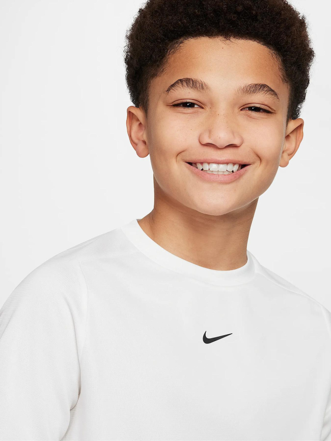 T-shirt de sport à manches courtes multi blanc garçon - Nike