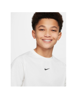 T-shirt de sport à manches courtes multi blanc garçon - Nike