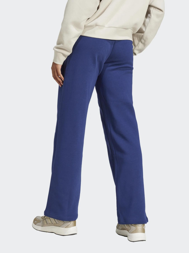 Pantalon jogging logo brodé bleu marine femme - Adidas