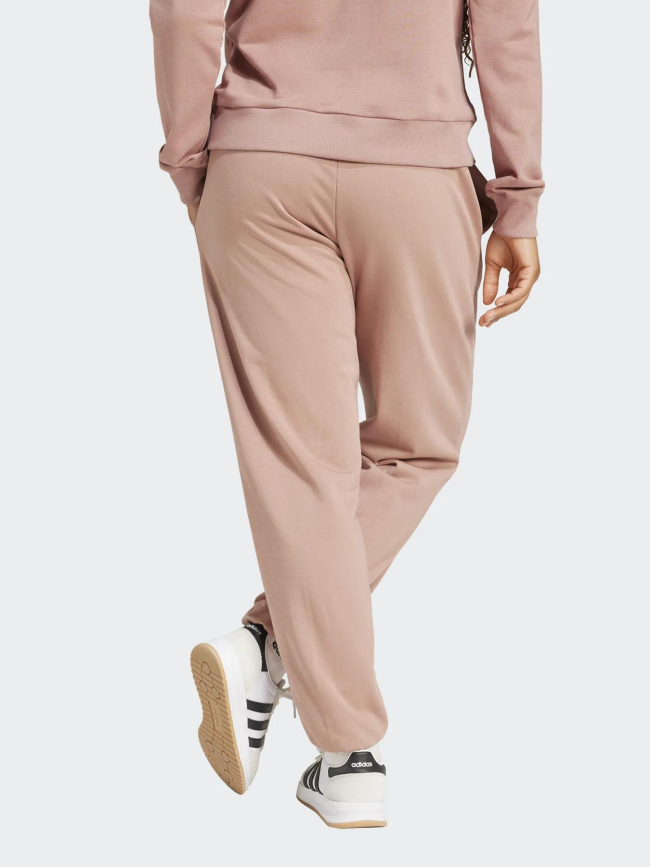 Pantalon jogging small logo rose femme - Adidas