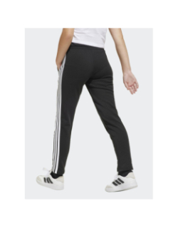 Pantalon jogging 3 stripes noir et blanc enfant - Adidas