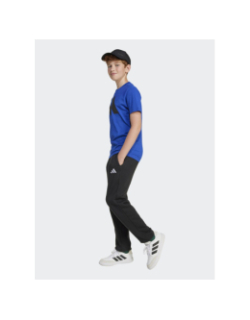 Pantalon jogging logo brodé noir enfant - Adidas