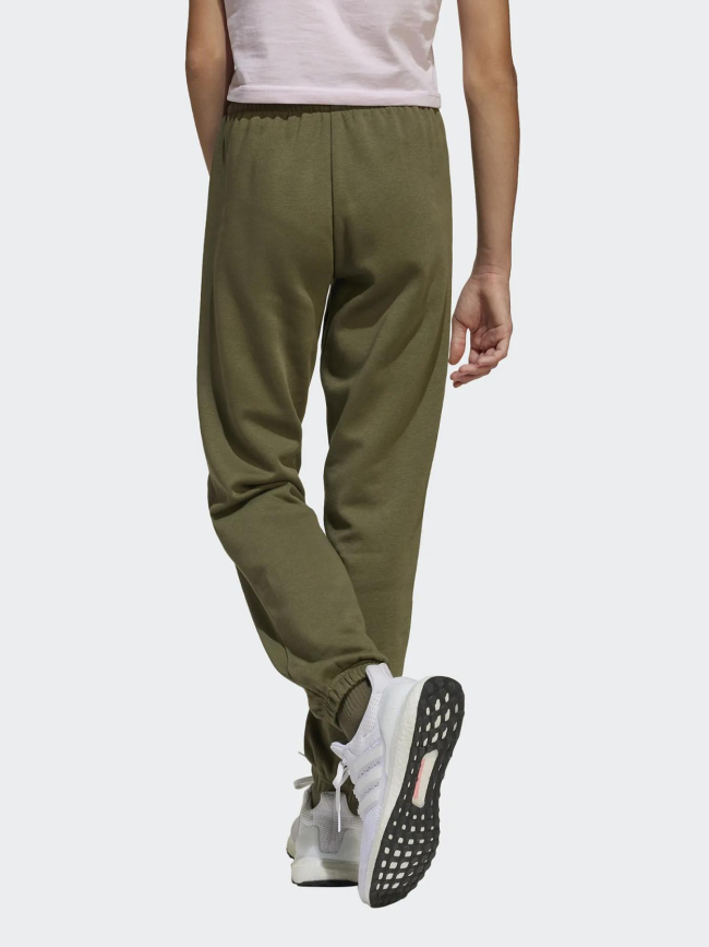 Pantalon jogging logo brodé kaki enfant - Adidas