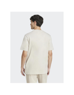 T-shirt à manches courtes logo 3s brodé gris homme - Adidas