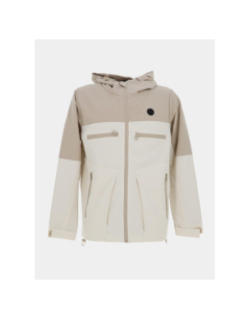 Veste à capuche multipoches beige homme - Project X Paris