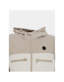Veste à capuche multipoches beige homme - Project X Paris