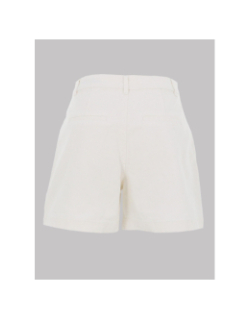Short en jean à bouton doré vmmargot blanc femme - Vero Moda