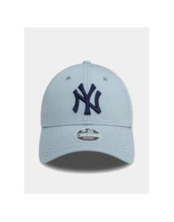 Casquette 9forty NY yankee logo brillant bleu femme - New Era
