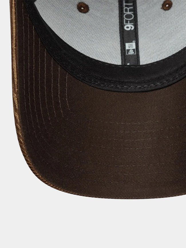Casquette 9forty NY yankees two tone cord marron - New Era
