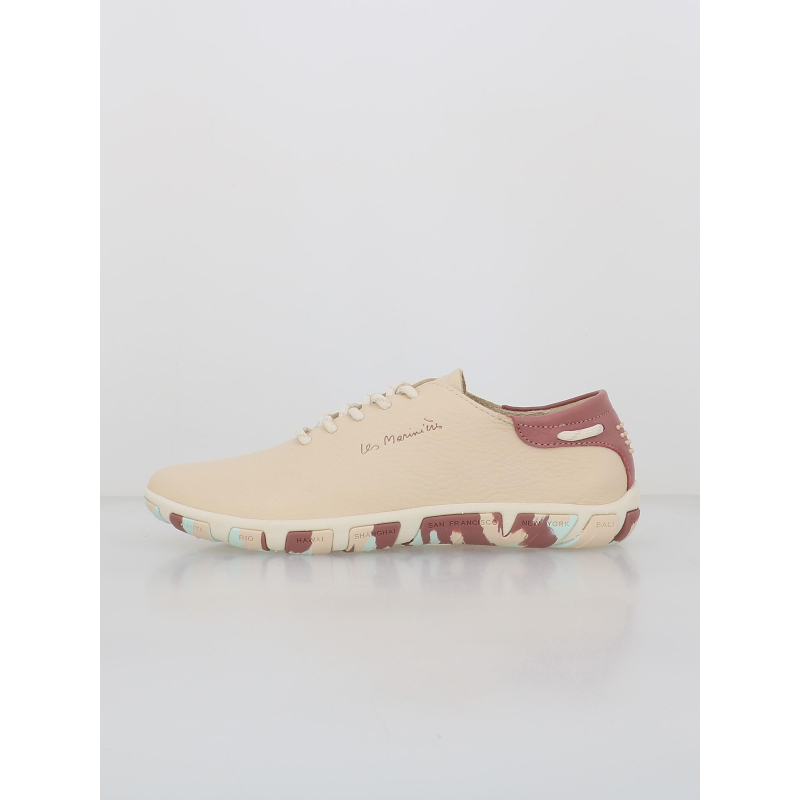 Baskets les marinières jazaru rose femme - Tbs