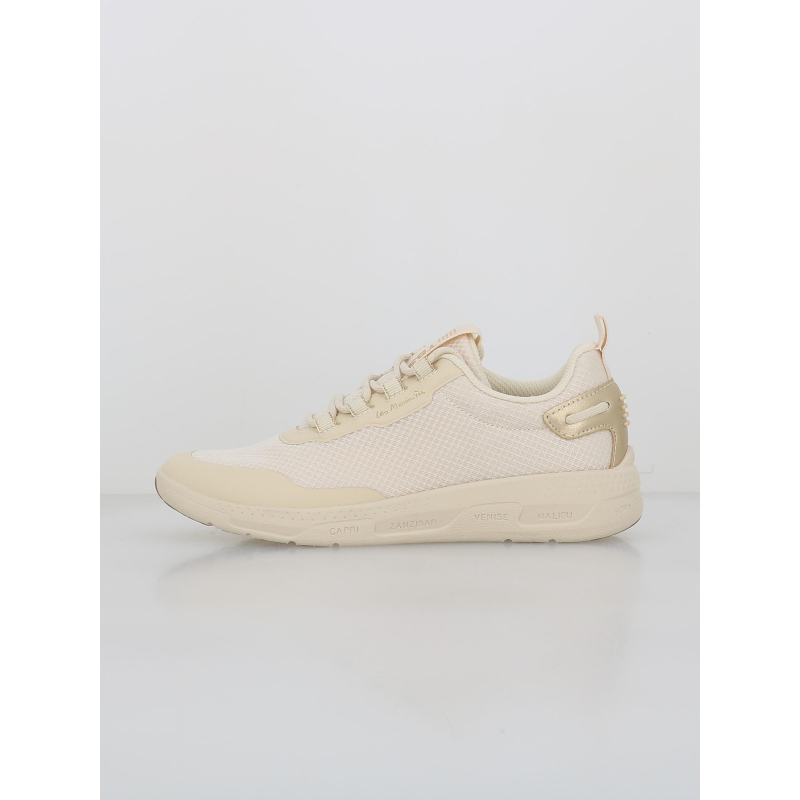 Baskets en tissu jazzevo beige femme - Tbs