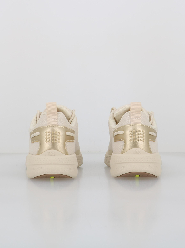 Baskets en tissu jazzevo beige femme - Tbs
