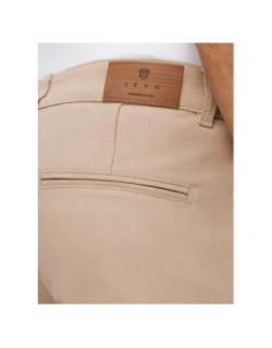 Pantalon chino slim fit pecop beige homme - Izac