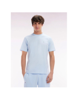 T-shirt à manches courtes en coton pima bleu homme - Eden Park