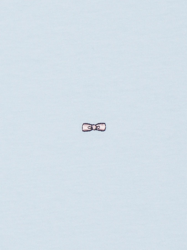 T-shirt à manches courtes en coton pima bleu homme - Eden Park