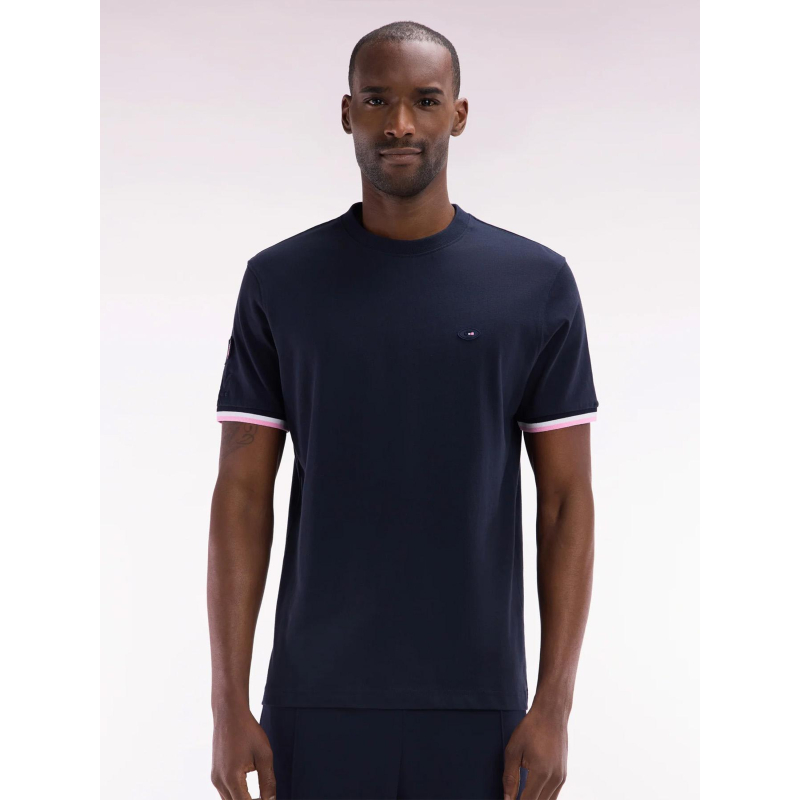 T-shirt XV de france à broderie coq bleu marine homme - Eden Park