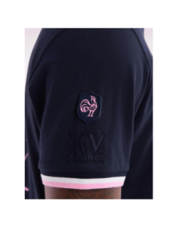 T-shirt XV de france à broderie coq bleu marine homme - Eden Park