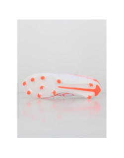 Chaussures de football ultra 5 play fg/ag blanc orange - Puma