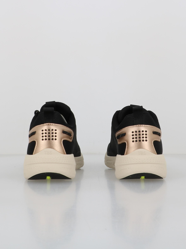 Baskets en tissu jazzevo noir femme - Tbs