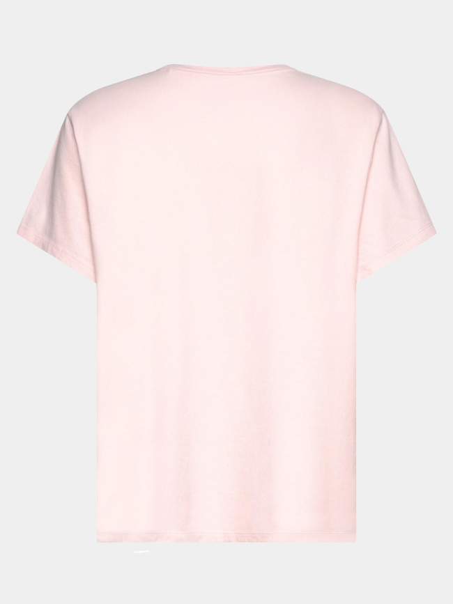 T-shirt col rond perfect tee rose femme - Levi's