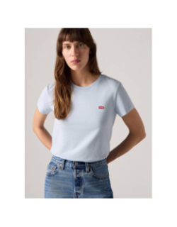 T-shirt col rond perfect tee bleu femme - Levi's
