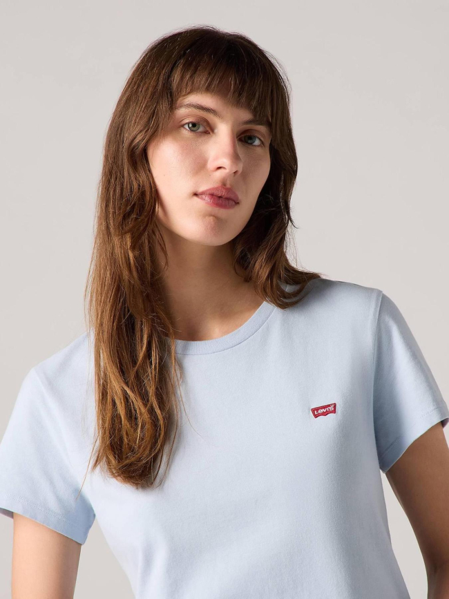 T-shirt col rond perfect tee bleu femme - Levi's