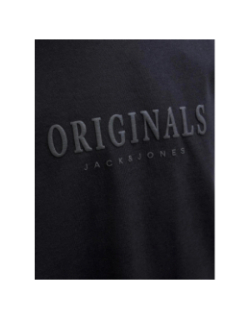 T-shirt jorfrederiksberg noir garçon - Jack & Jones