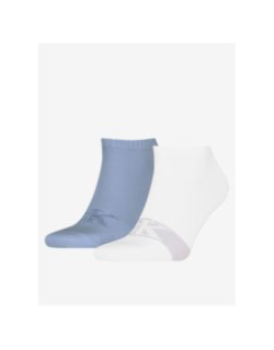 Pack 2 paires de chaussettes basses blanc homme - Calvin Klein Jeans