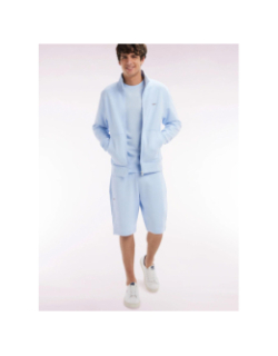 Short molleton costela bleu ciel homme - Eden Park