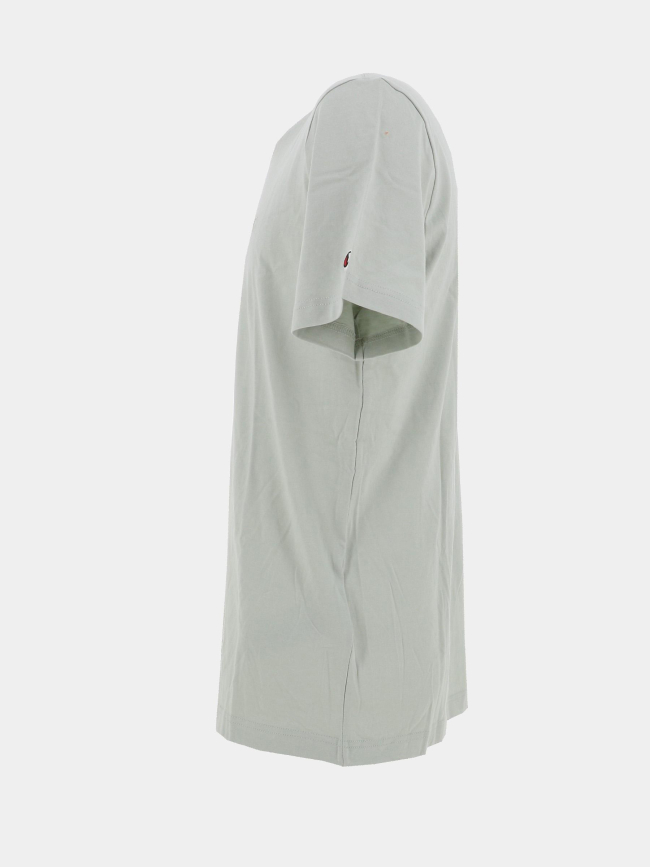 T-shirt à manches courtes logo brodé vert homme - Champion