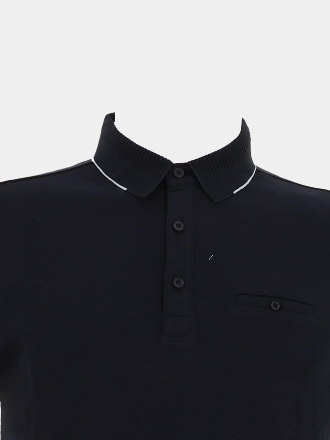 Polo à manches courtes p-mario bleu nuit homme - Teddy Smith