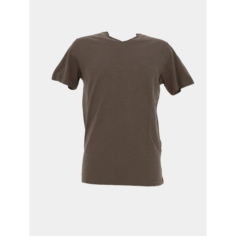 T-shirt à manches courtes t-gildas kaki homme - Teddy Smith