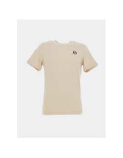 T-shirt à manches courtes pelle beige homme - Sergio Tacchini
