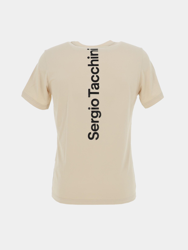 T-shirt à manches courtes pelle beige homme - Sergio Tacchini