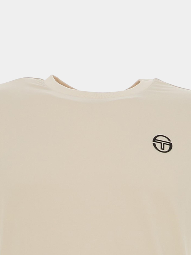T-shirt à manches courtes pelle beige homme - Sergio Tacchini