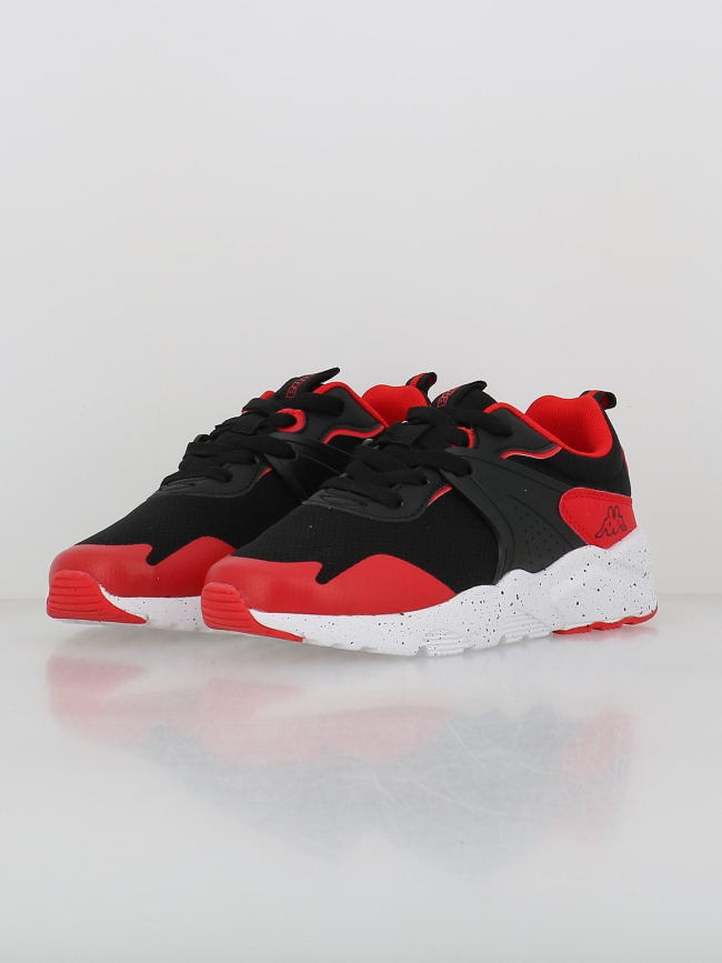 Baskets montero noir rouge garçon - Kappa