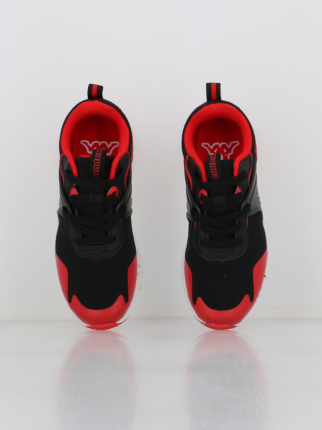 Baskets montero noir rouge garçon - Kappa