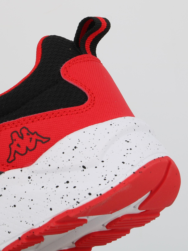 Baskets montero noir rouge garçon - Kappa