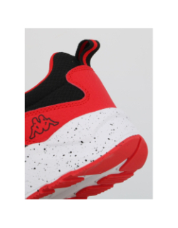 Baskets montero noir rouge garçon - Kappa