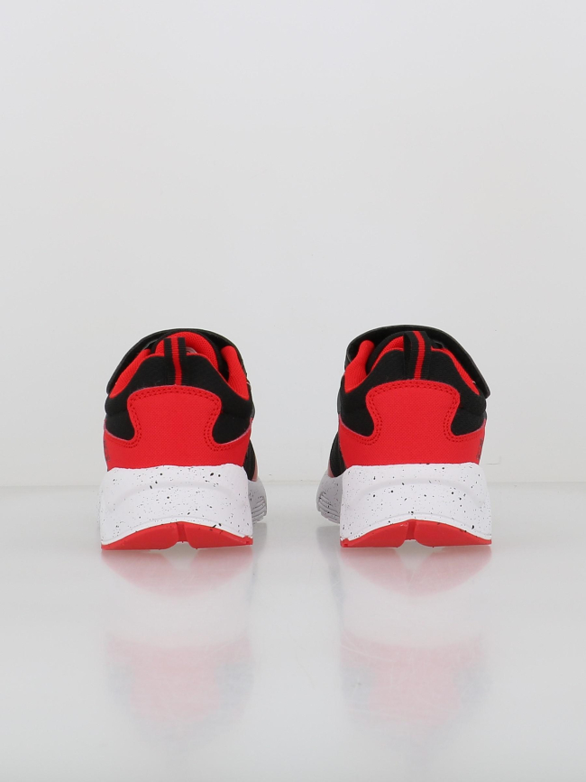 Baskets à scratch montero noir rouge garçon - Kappa