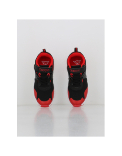 Baskets à scratch montero noir rouge garçon - Kappa