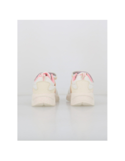 Baskets à scratch montero blanc rose fille - Kappa