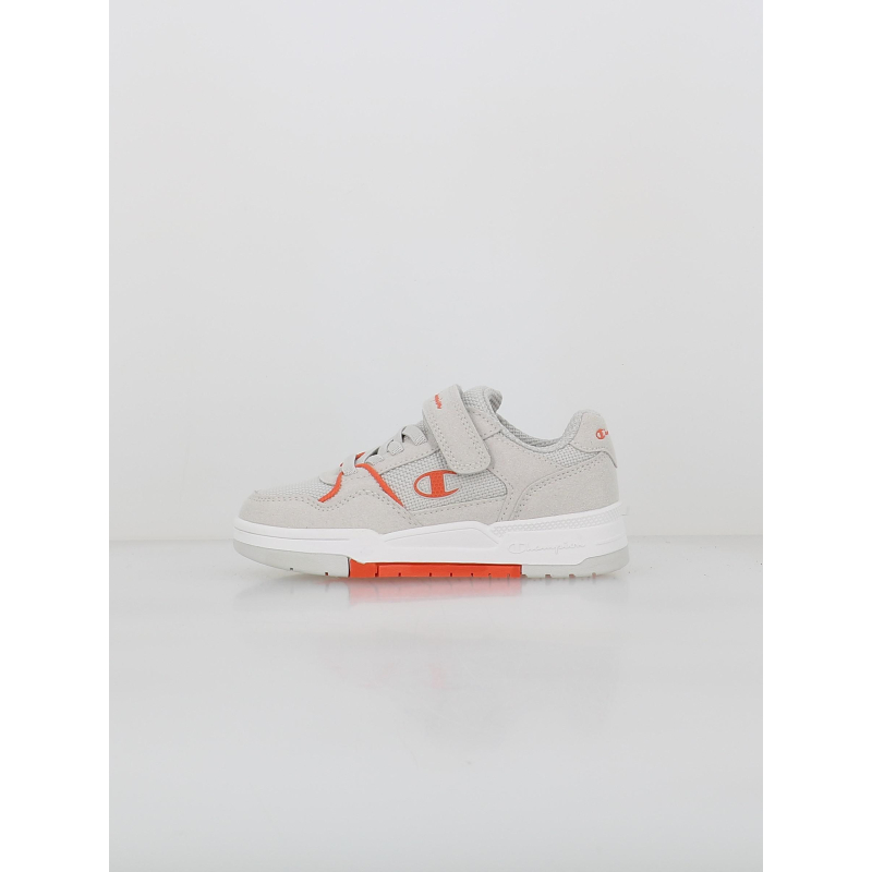 Baskets à scratch rd18 heritage baja gris enfant - Champion