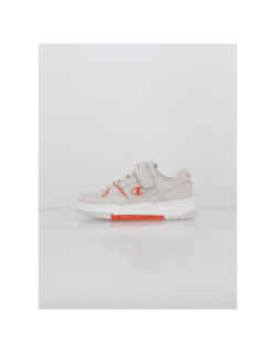 Baskets à scratch rd18 heritage baja gris enfant - Champion