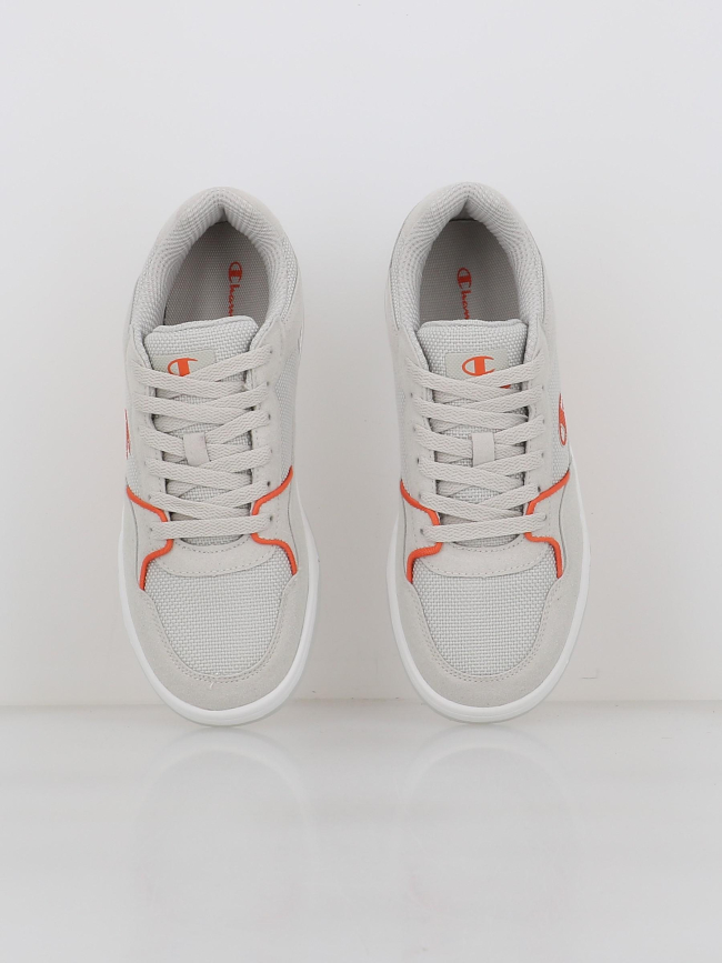 Baskets rd18 heritage baja gris orange enfant - Champion