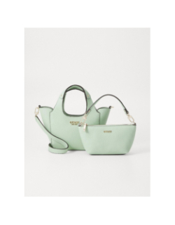 Sac bandoulière anadela 3 vert femme - Guess