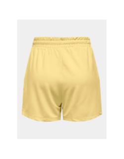 Short jogging frei life logo pale jaune femme - Only Play